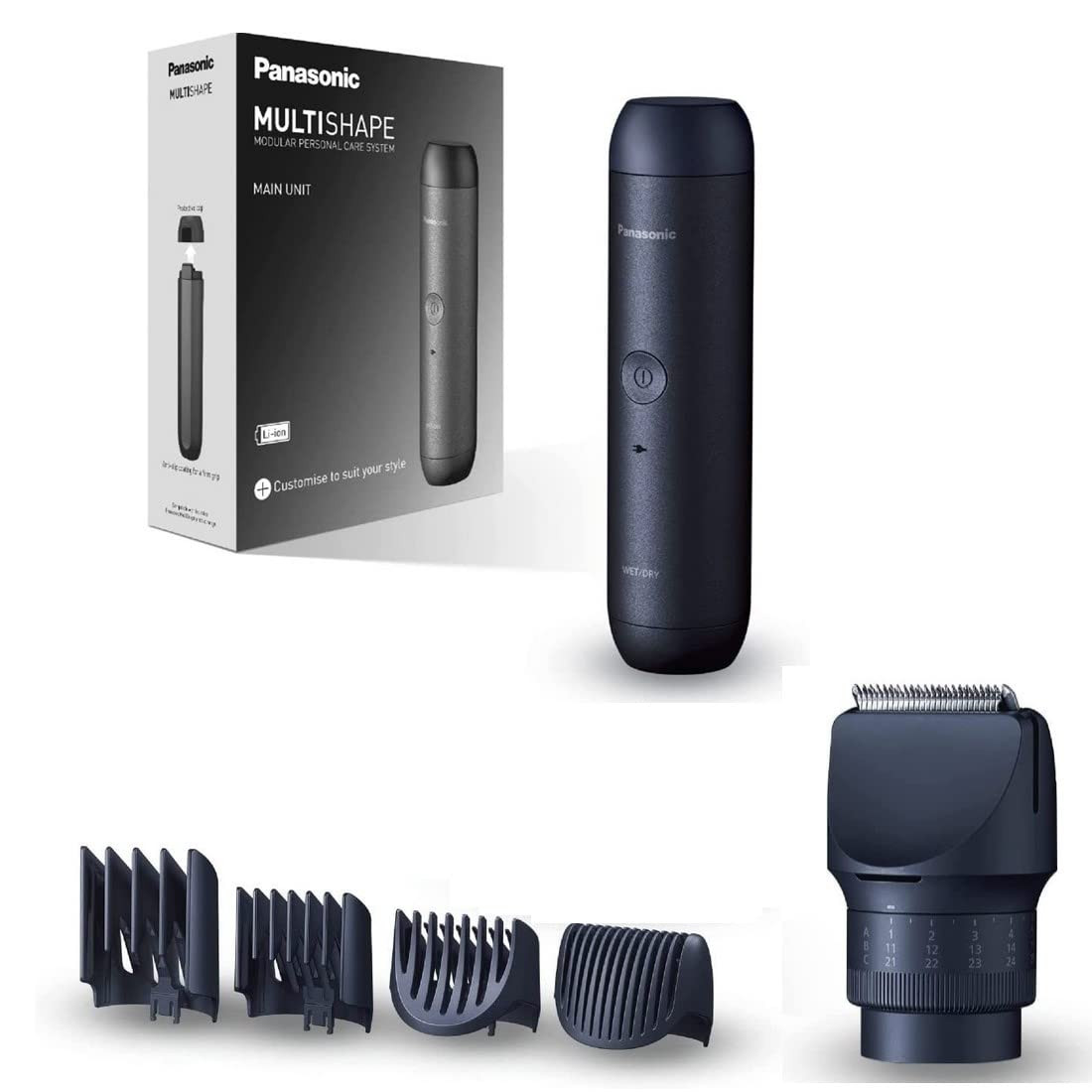 Panasonic ER-CBL1 MULTISHAPE Main Unit and Beard Trimmer and Hairclipper | Amazon (UK)