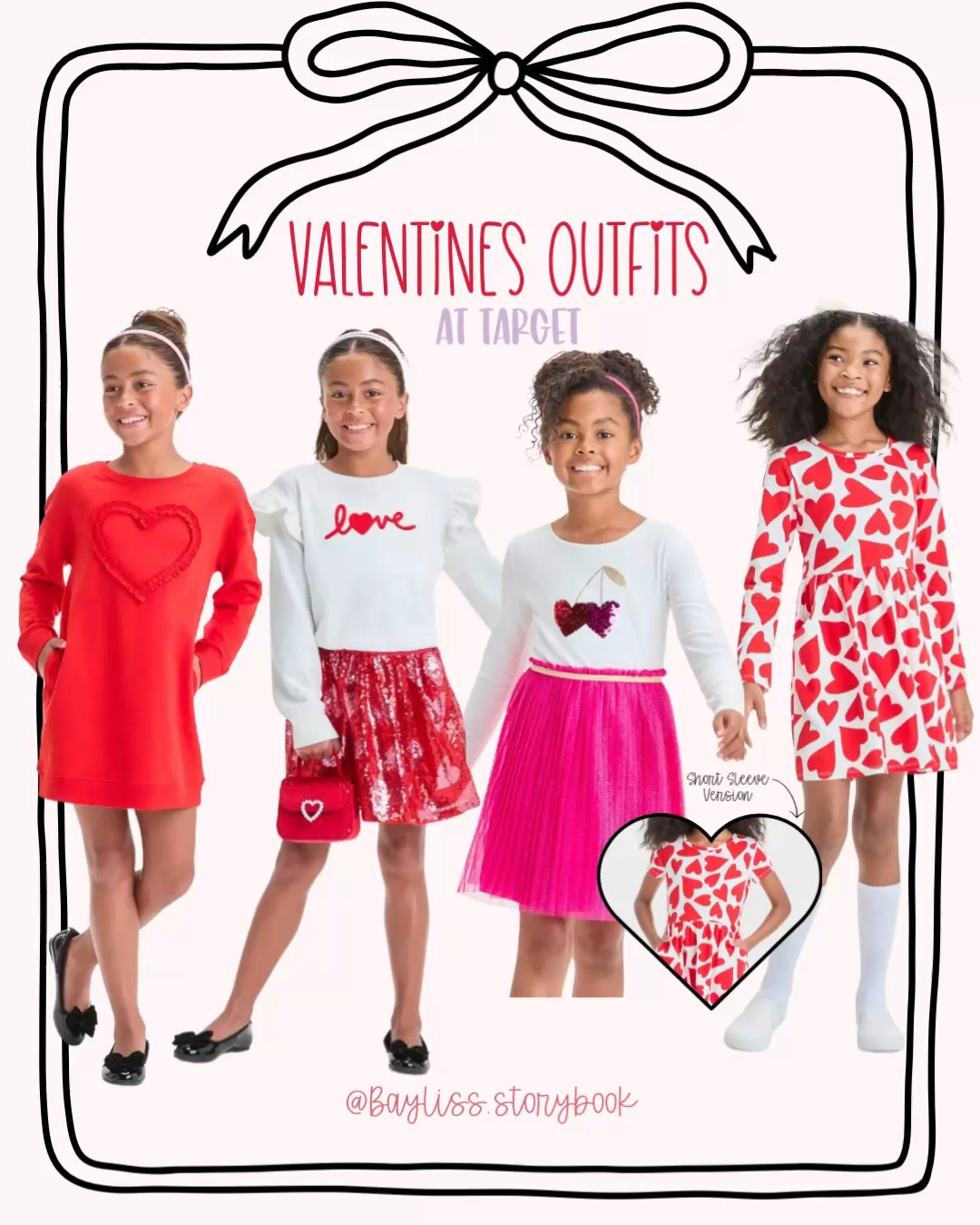 These dresses and outfits at Target are perfect for your little girly girl who loves dressing up for any occasion—Valentine’s Day included! ✨❤️ I also love the long- and short-sleeve options because, let’s be honest, depending on where you live, you never know what the weather will be like in February. 💖

#LTKStyleTip #LTKKids #LTKSeasonal