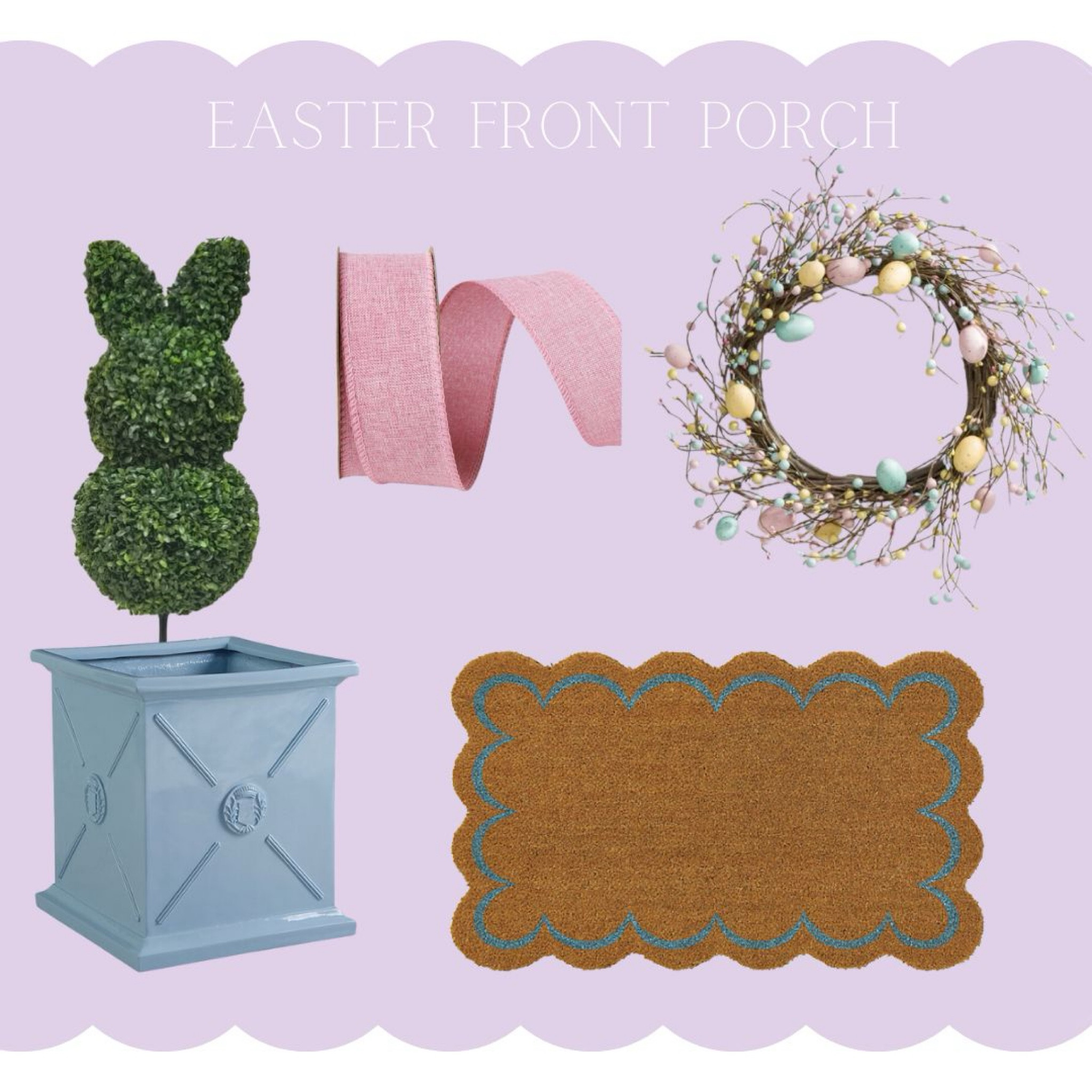 Easter front porch decorations

#LTKFindsUnder50 #LTKHome #LTKSeasonal