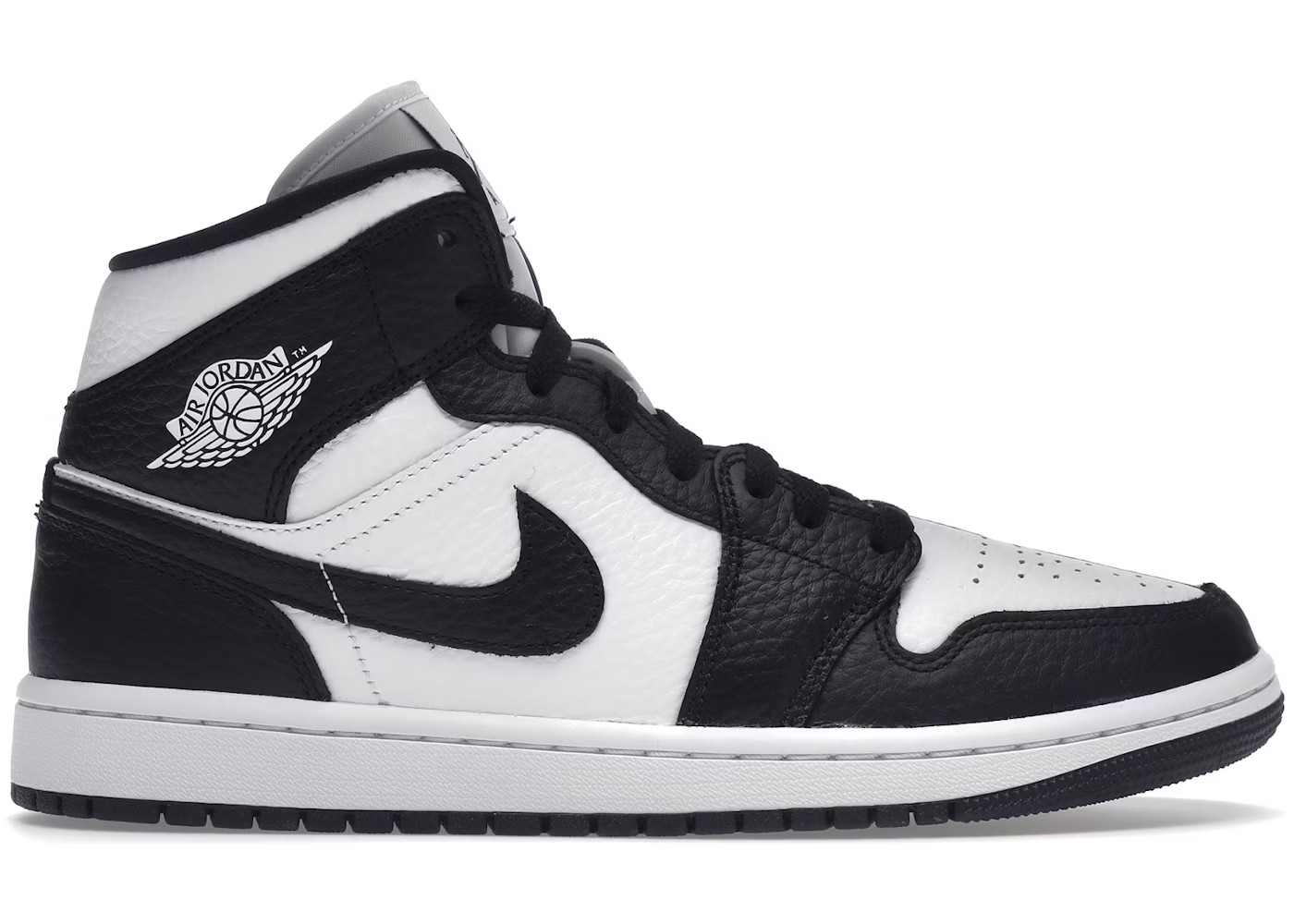 Jordan 1 Mid SplitBlack White (W) | StockX