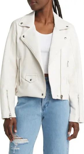 Faux Leather Moto Jacket | Nordstrom
