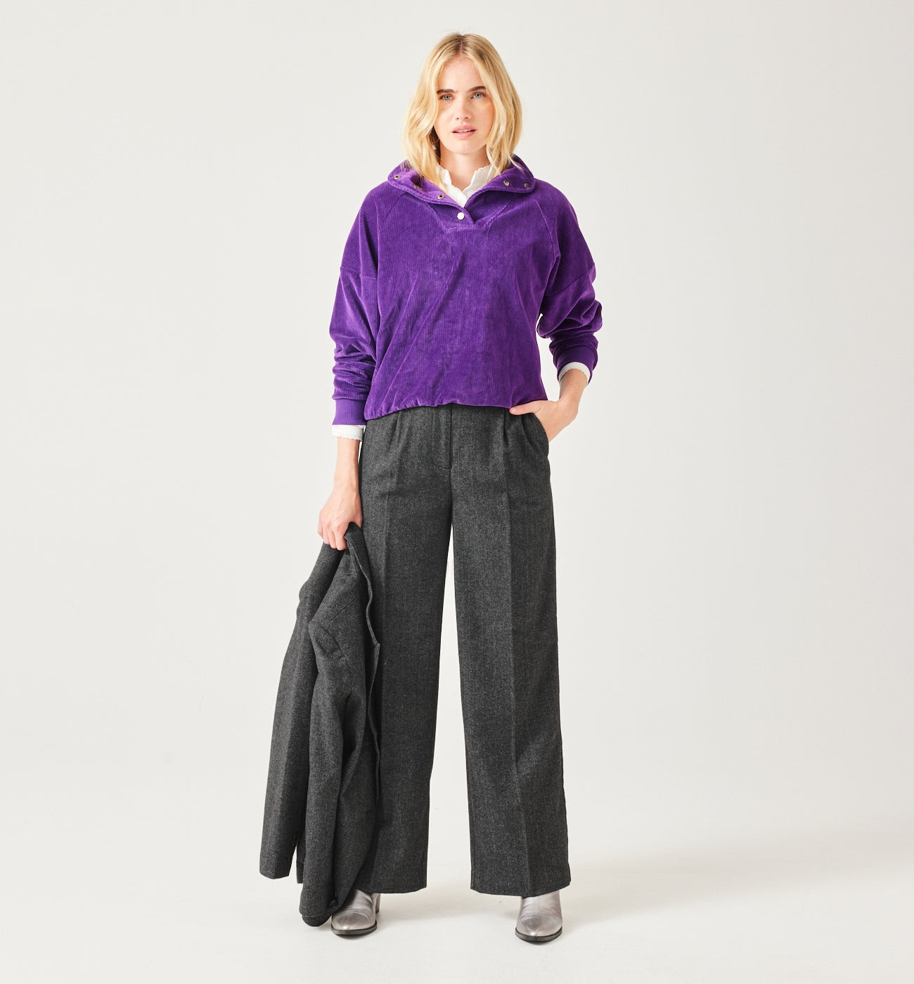 Pantalon de tailleur Femme - Gris | Promod (FR)