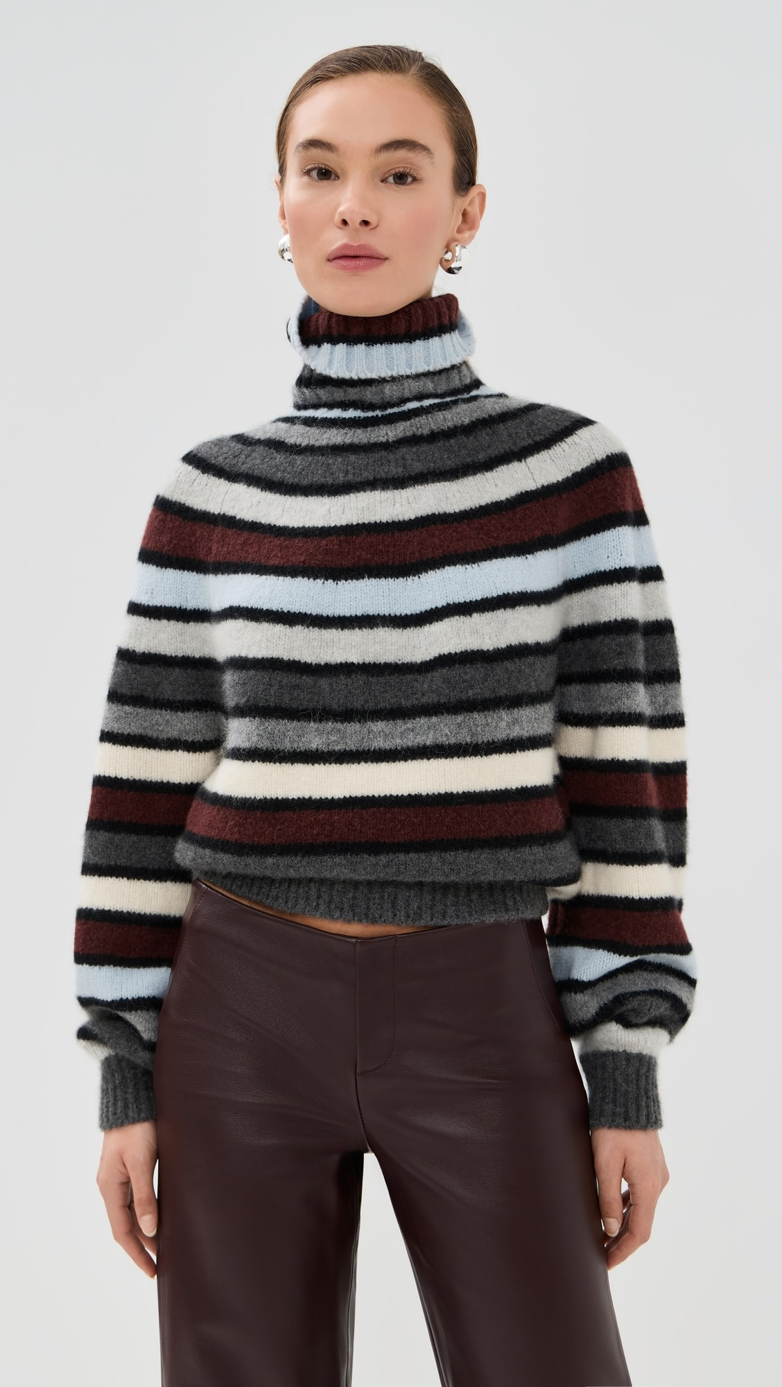 Danea Top In Stripe Cashmere | Shopbop