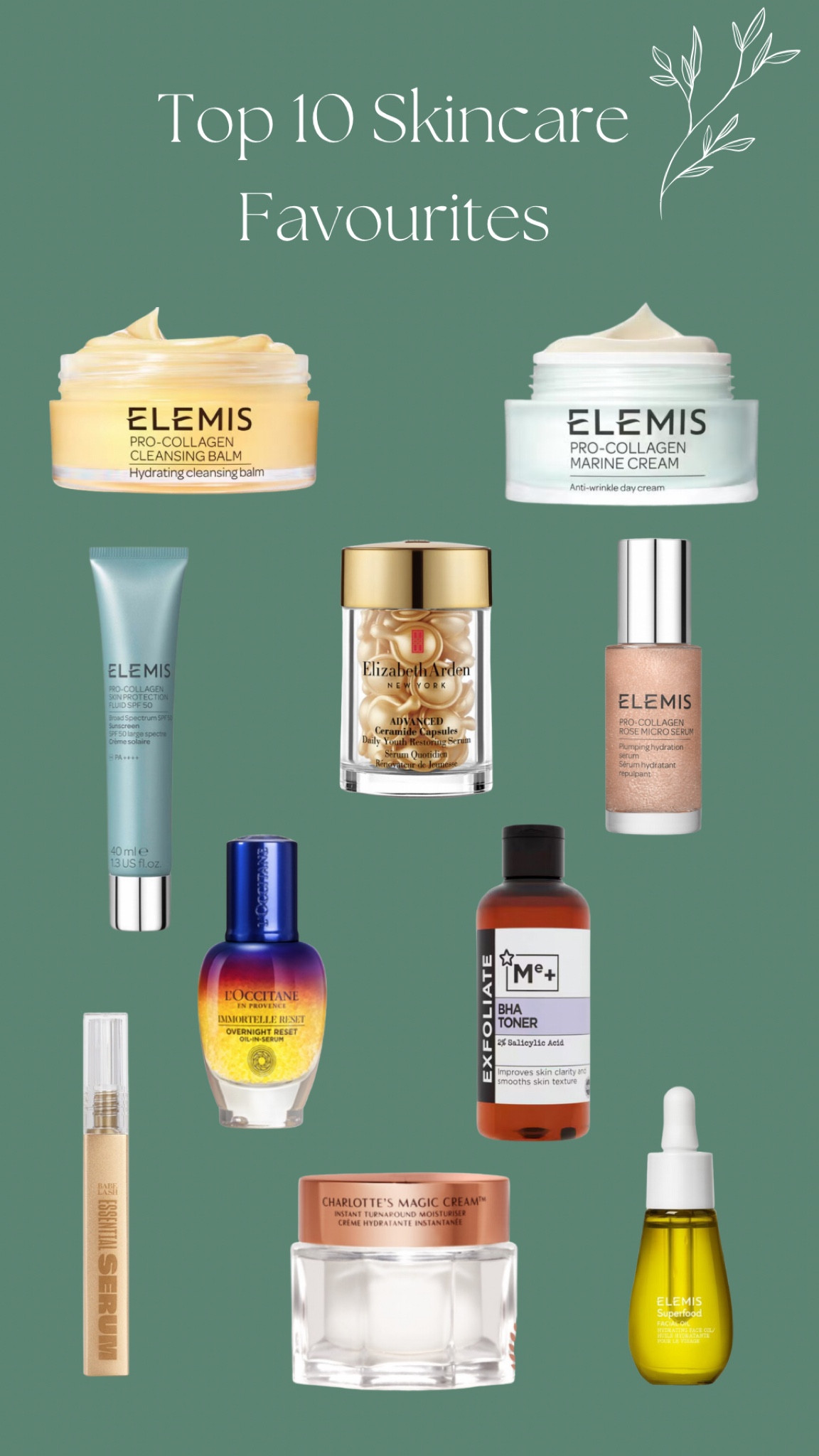 My top 10 skincare favourites 

#LTKuk #LTKbeauty #LTKluxury