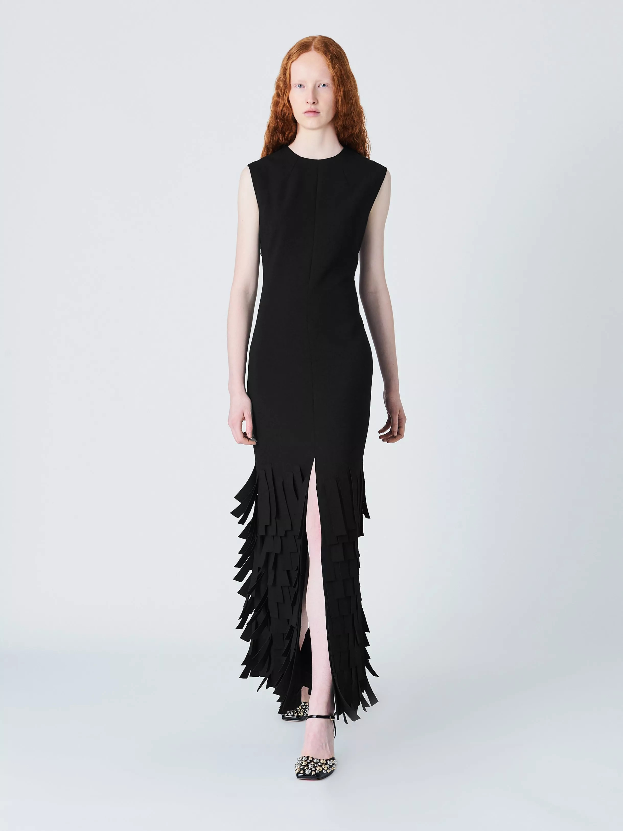 John Lewis x A.W.A.K.E. MODERectangle Dress, Black | John Lewis (UK)