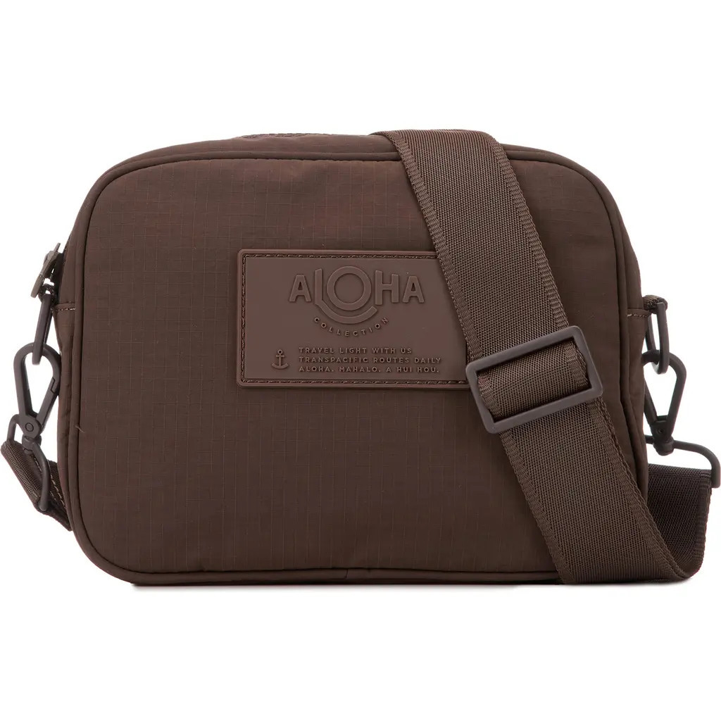 Aloha Collection Le Tour Water Resistant Crossbody Bag in Coconut at Nordstrom | Nordstrom