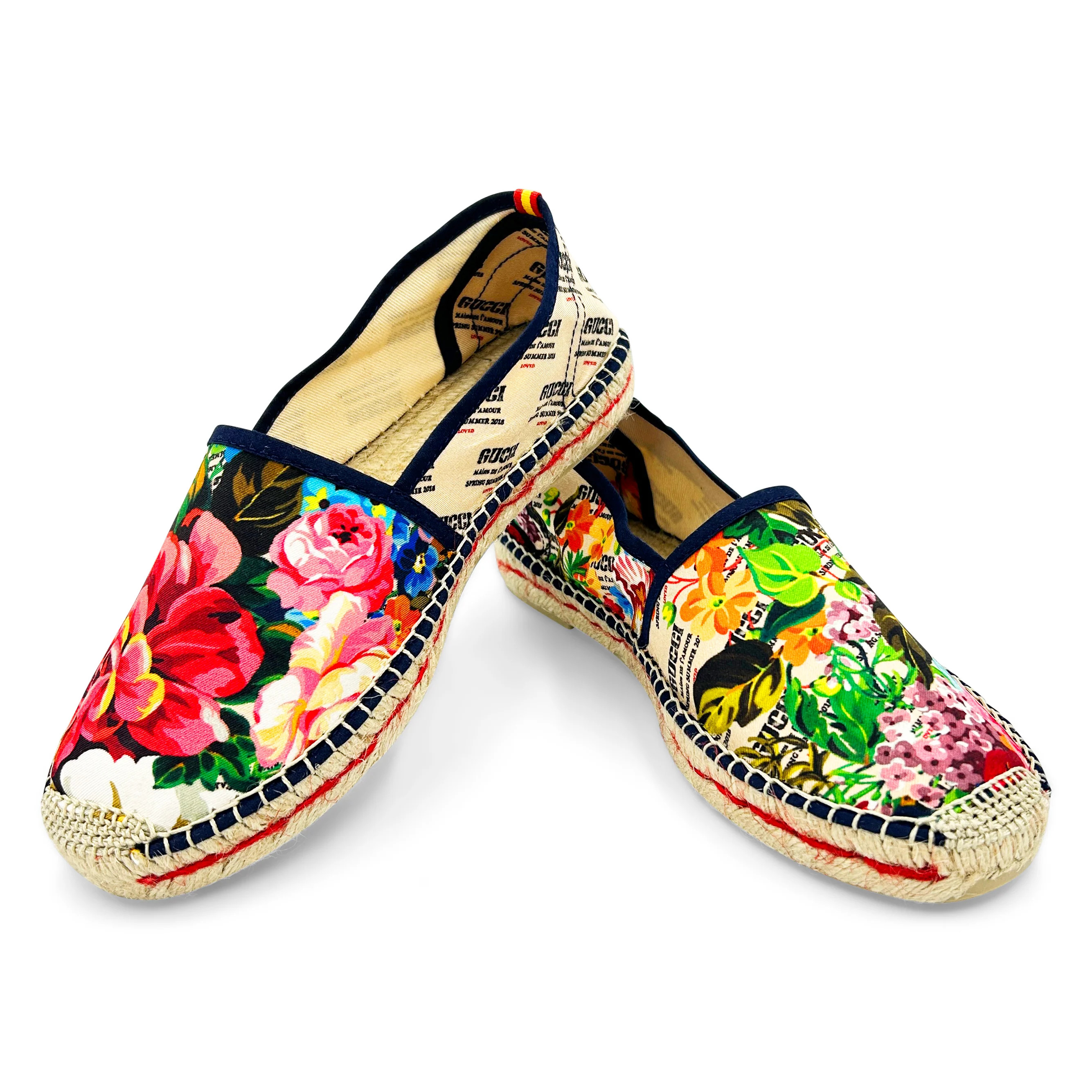 STAMP Red Classic Espadrilles | Respoke