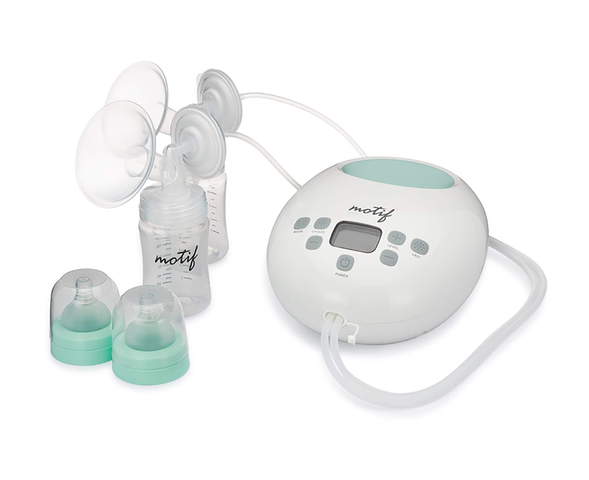 Motif Medical Luna Double Electric Breast Pump - Easy to Use, Quiet Motor, Built-in LED Night Lig... | Amazon (US)