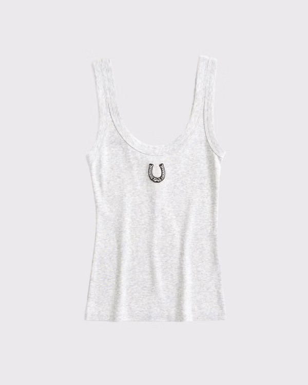 Horseshoe Graphic Scoopneck Tank | Abercrombie & Fitch (US)