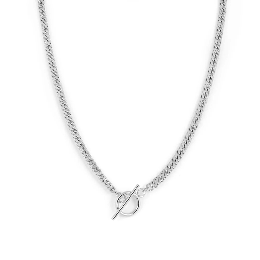 Jude Necklace - Silver | Twenty Compass