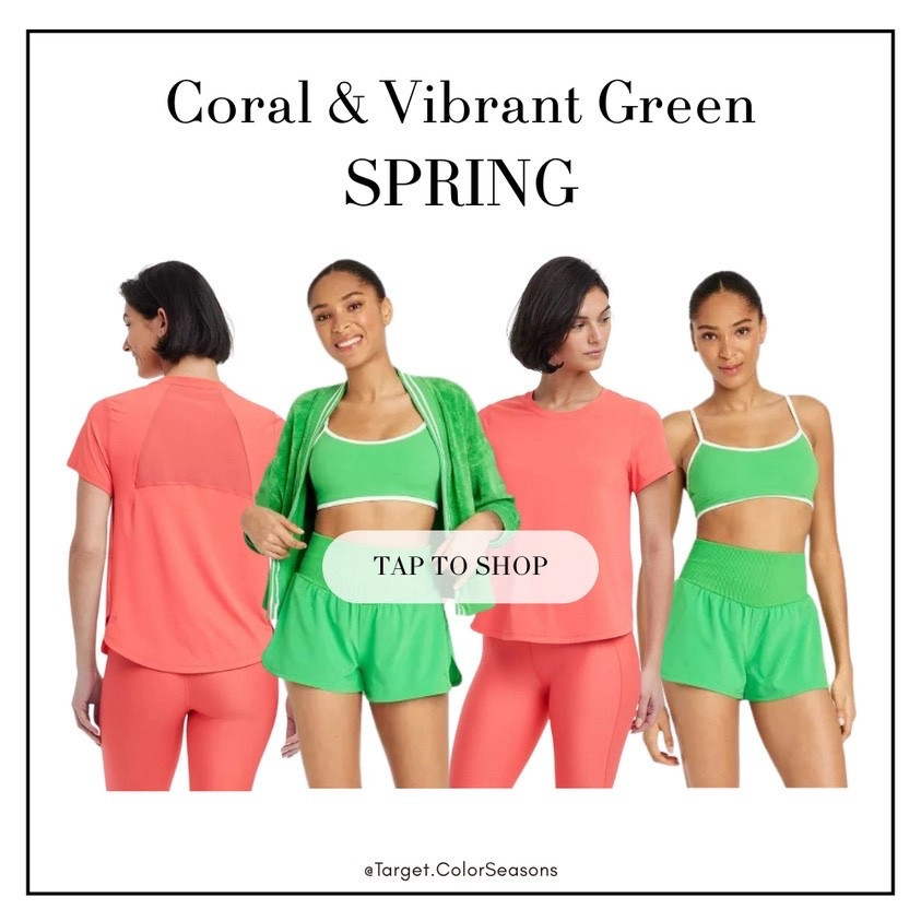 Coral & Vibrant Green for SPRINGS 🌷 this week at Target! 🎯


#LTKSeasonal #LTKActive #LTKStyleTip