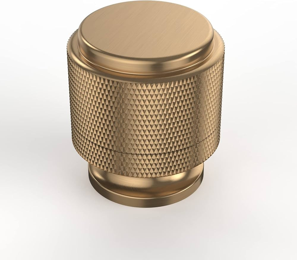 Asidrama 10 Pack Champagne Bronze Kitchen Cabinet Knobs Knurled Dresser Knobs Drawer Knobs Cabine... | Amazon (US)