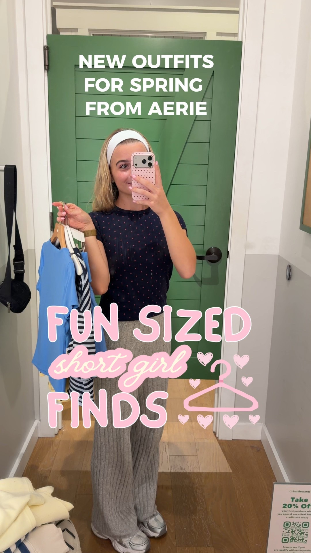 new spring fashion finds from aerie :) 

#LTKPetite #LTKootd #LTKvlog