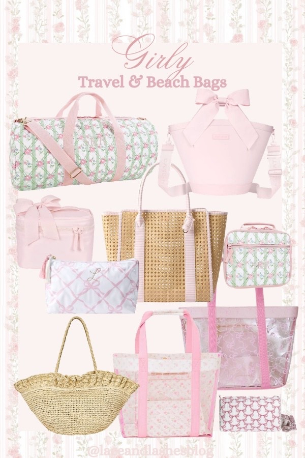 Girly travel and beach bags! 🌸 

#LTKSaleAlert #LTKSeasonal #LTKootd