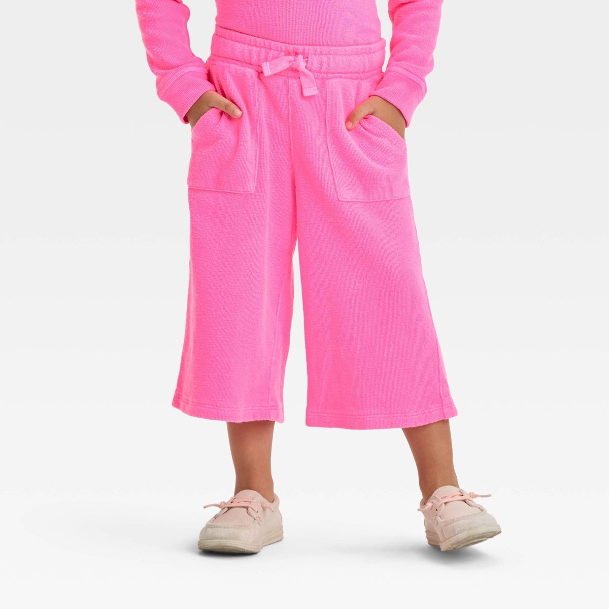 Toddler Girls' Pants - Cat & Jack™ Neon Pink 3T | Target