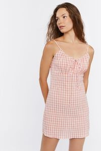 Gingham Plaid Mini Cami Dress | Forever 21 (US)