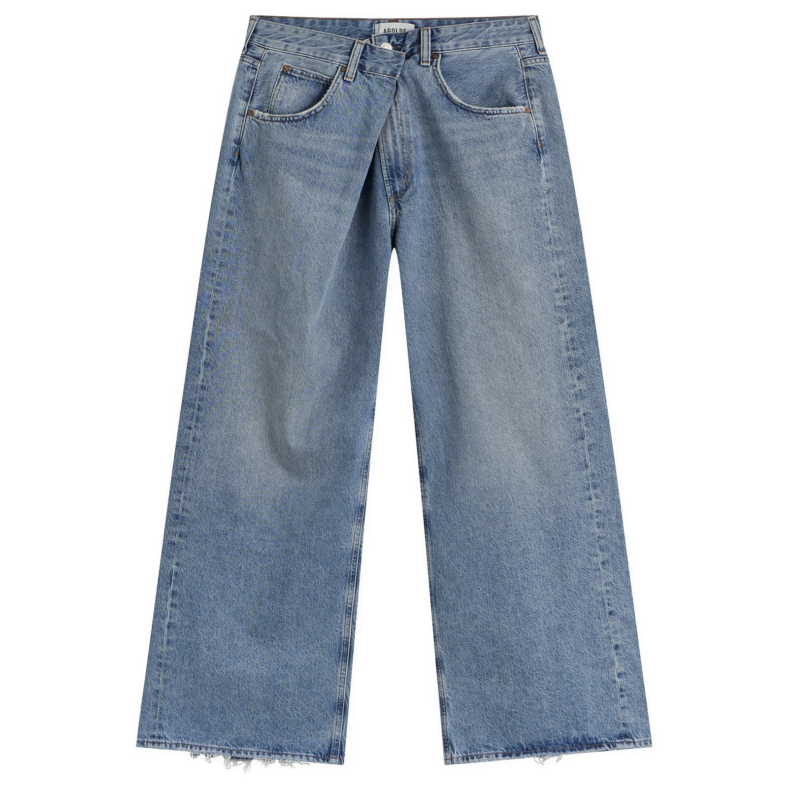 Agolde Women's Vana Fold Jean in Mantra, Size 24 | END. Clothing