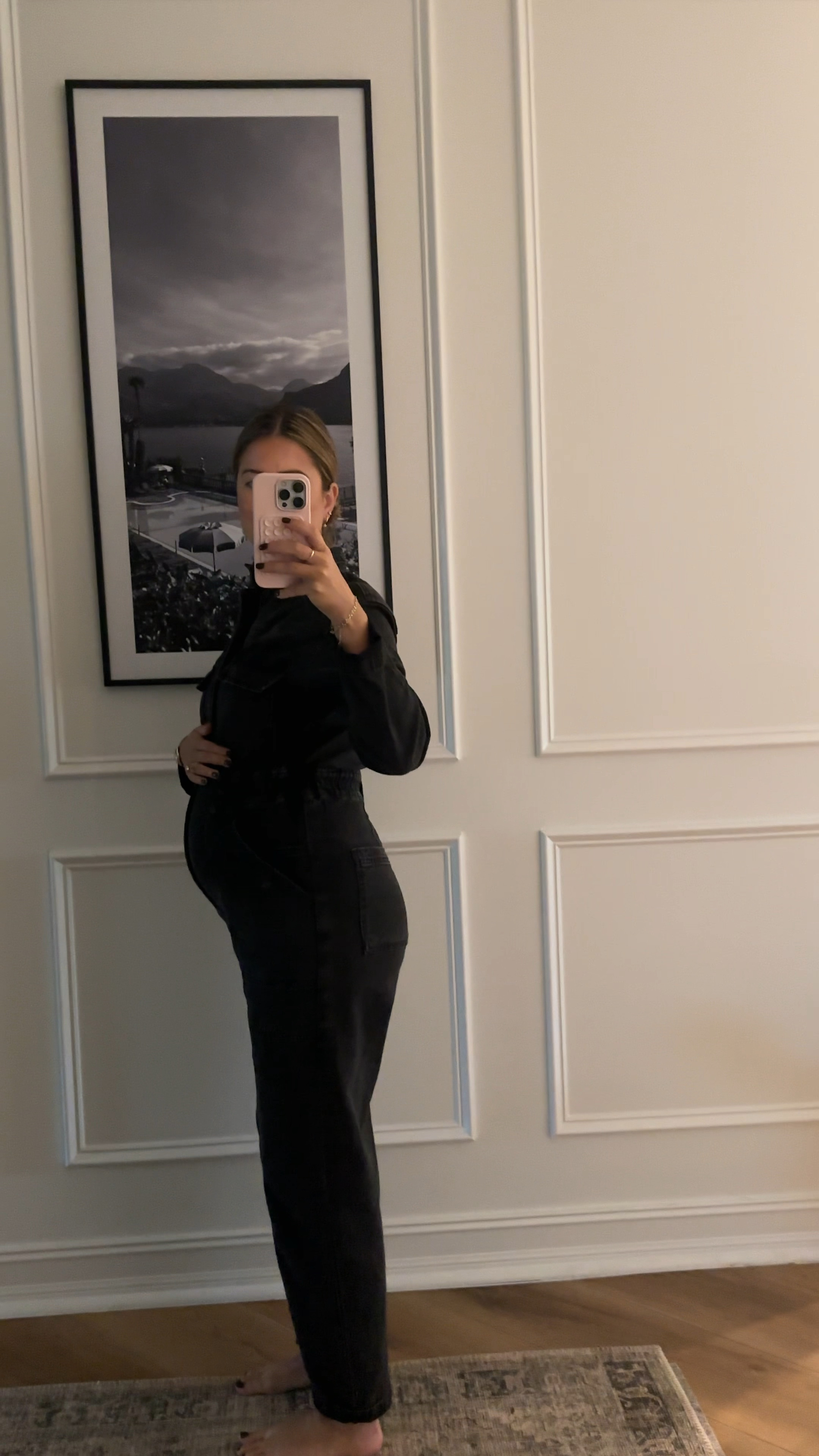 Target Jean black jumpsuit fall bump friendly zip upp

#LTKStyleTip #LTKBump #LTKWorkwear