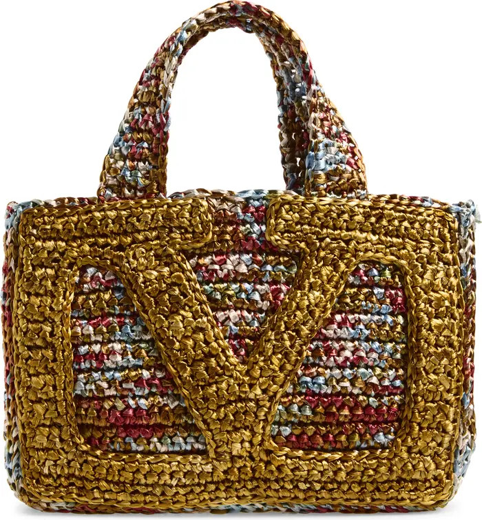 Small Viva Superstar Raffia Tote | Nordstrom