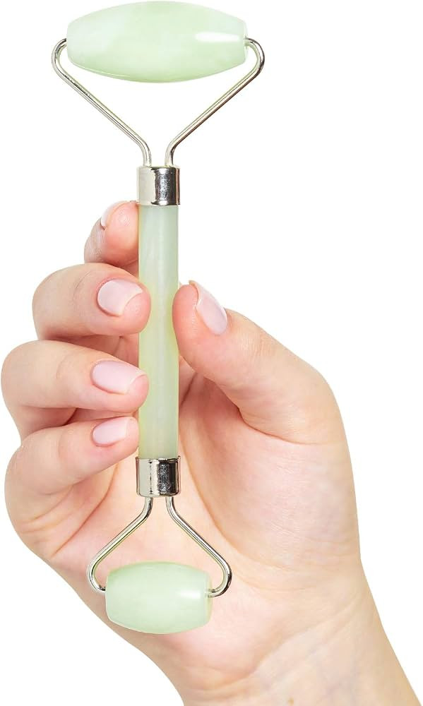 Jade Roller for Face - Improves Skin Tone and Blood Circulation - Skin Care Face Roller Reduces U... | Amazon (US)
