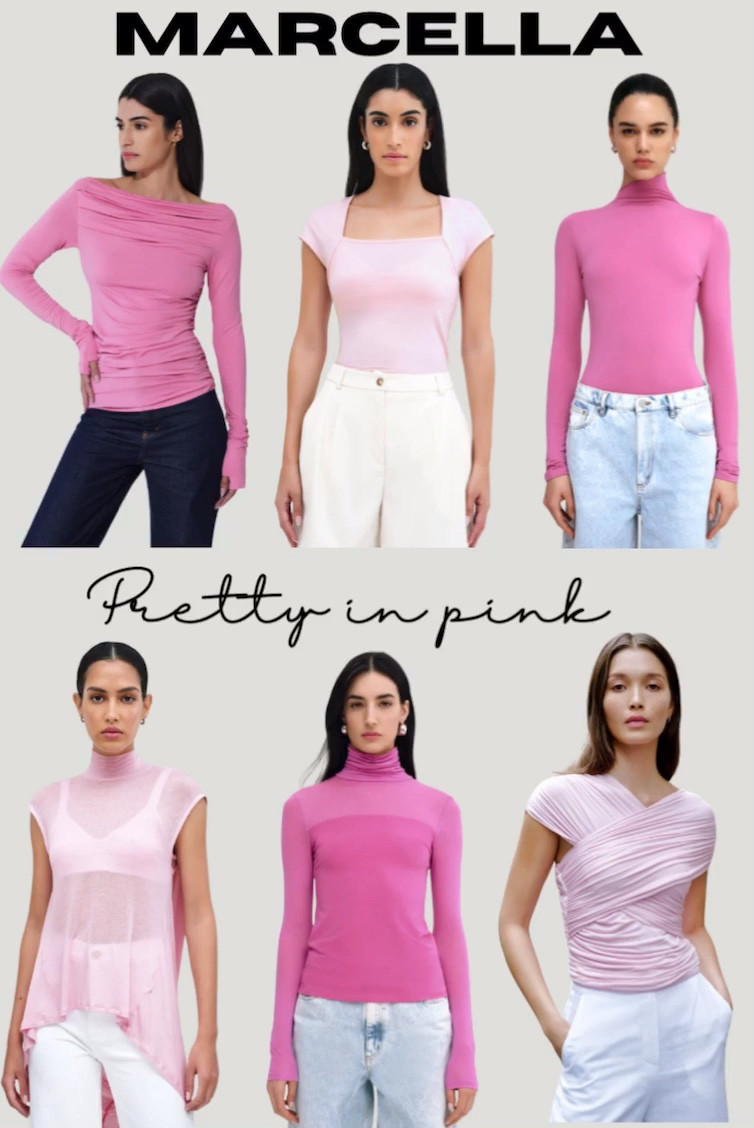 Pretty in pink with Marcella NYC 💕 
Effortless elegance, bold femininity, and timeless style in every stitch. 
#FashionFinds #PrettyInPink #ChicEssentials #MustHaves #ValentinesDay

#LTKFindsUnder100 #LTKSeasonal #LTKStyleTip