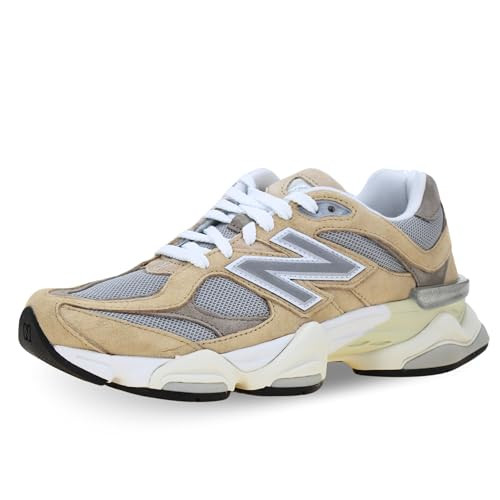 New Balance 9060 Unisex Sneakers, Beige Grey, 5.5 US Women/4 US Men | Amazon (US)