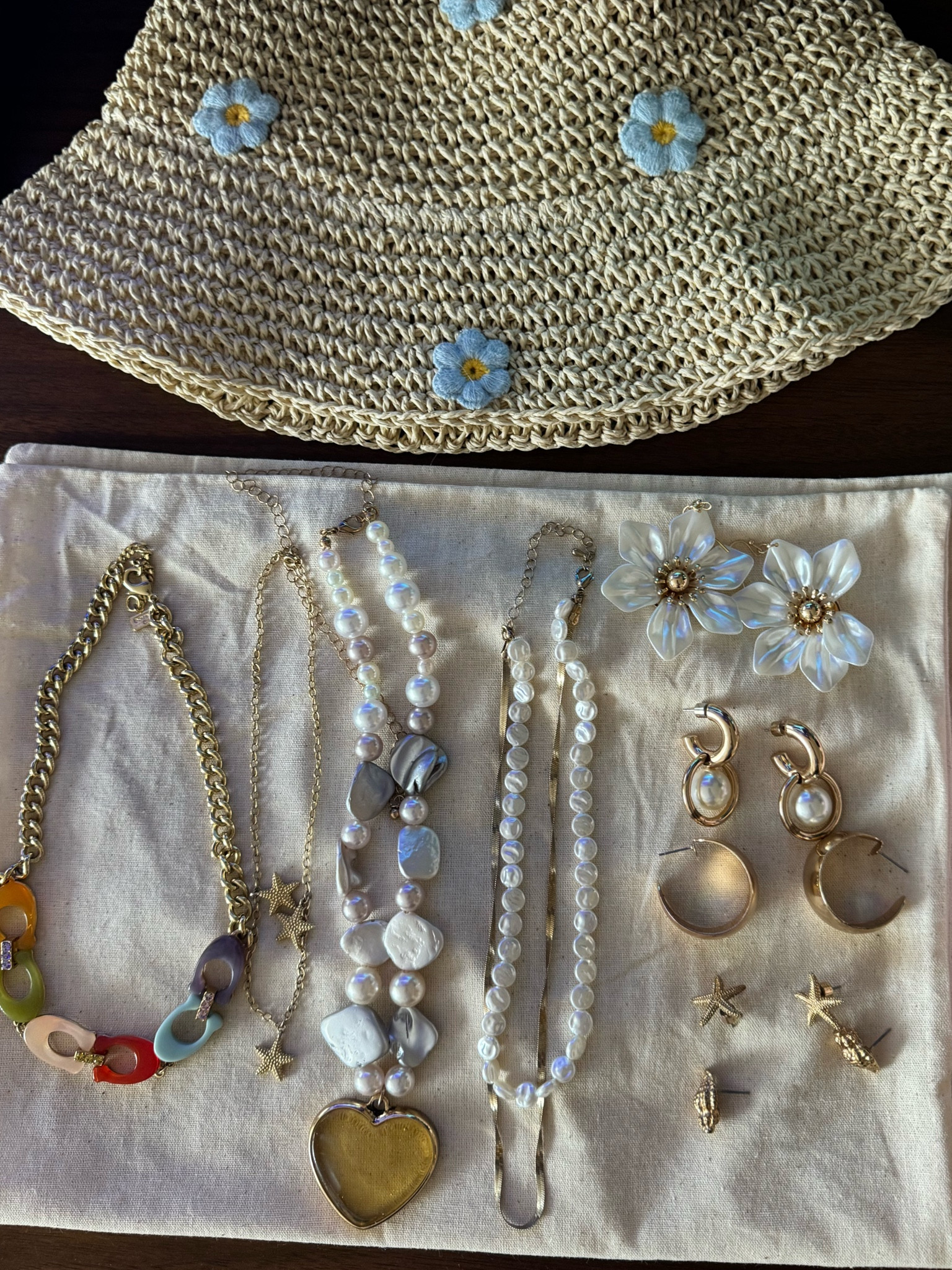 vacation accessories >> 🌸🌸🌸Vacation Outfit, Earrings, Necklaces, Gold Jewelry 