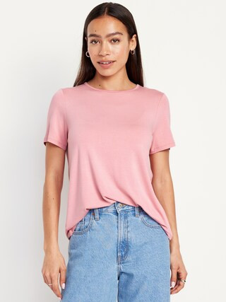 Luxe Crew-Neck T-Shirt | Old Navy (US)