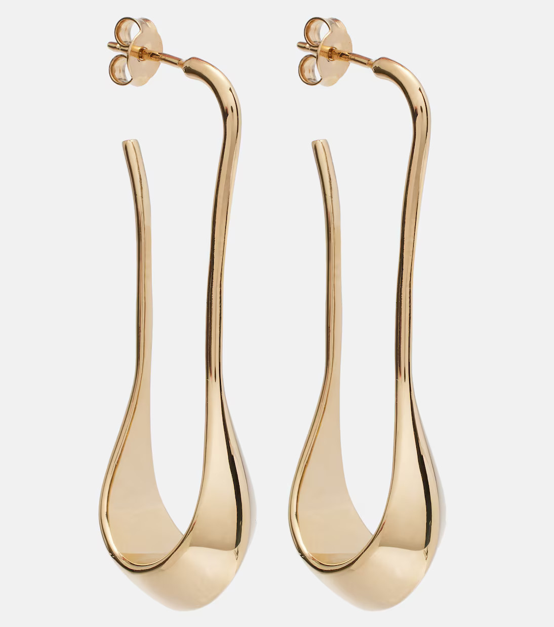 Drop gold-plated earrings | Mytheresa (US/CA)