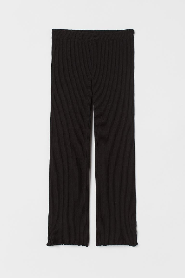 Ribbed trousers | H&M (UK, MY, IN, SG, PH, TW, HK)