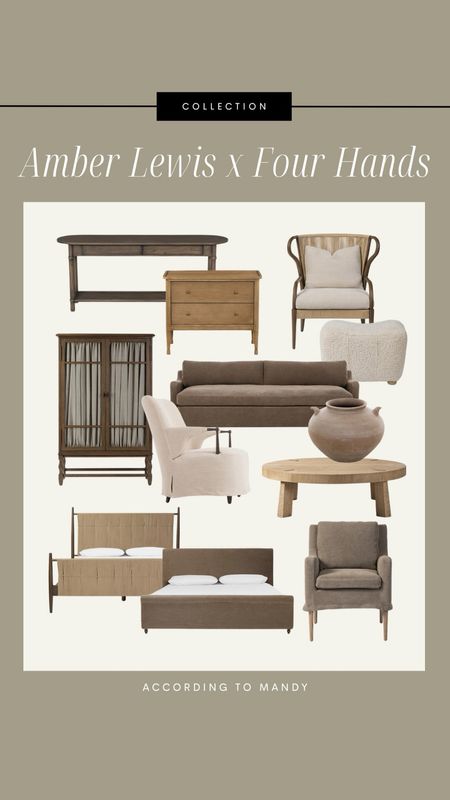 Amber Lewis x Four Hands Collection // I want every piece!!

amber interiors, shoppe amber interiors, amber lewis, timeless furniture, timeless home design, classic home design, rustic modern home, rustic modern furniture, wood furniture, accent chair 

#LTKhome