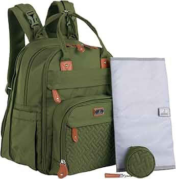 BabbleRoo Extra Large Diaper Bag Backpack, Expandable Baby Bag with Up to 50% More Capacity - Tra... | Amazon (US)