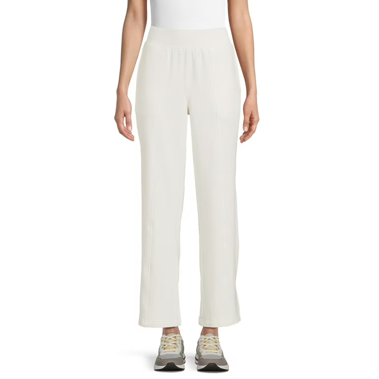 Avia Women’s Athleisure Plush Fleece Pants, 31" Inseam, Sizes XS-3XL | Walmart (US)