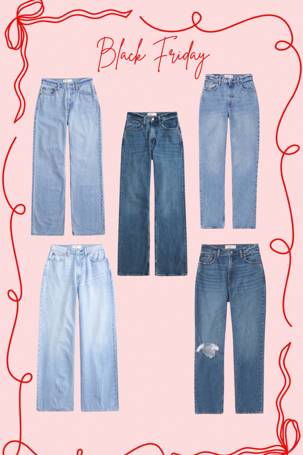 Abercrombie Denim Sale 25% off plus 15% off for members with code BFCMAF

#LTKHoliday #LTKCyberWeek #LTKSaleAlert