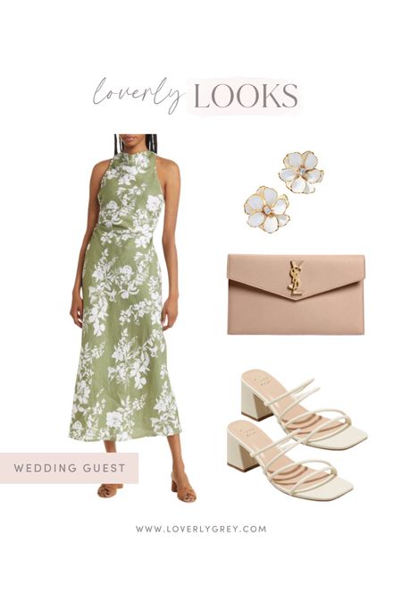 Loverly grey wedding guest dress outfit idea for summer! 

#LTKSeasonal #LTKwedding #LTKunder100