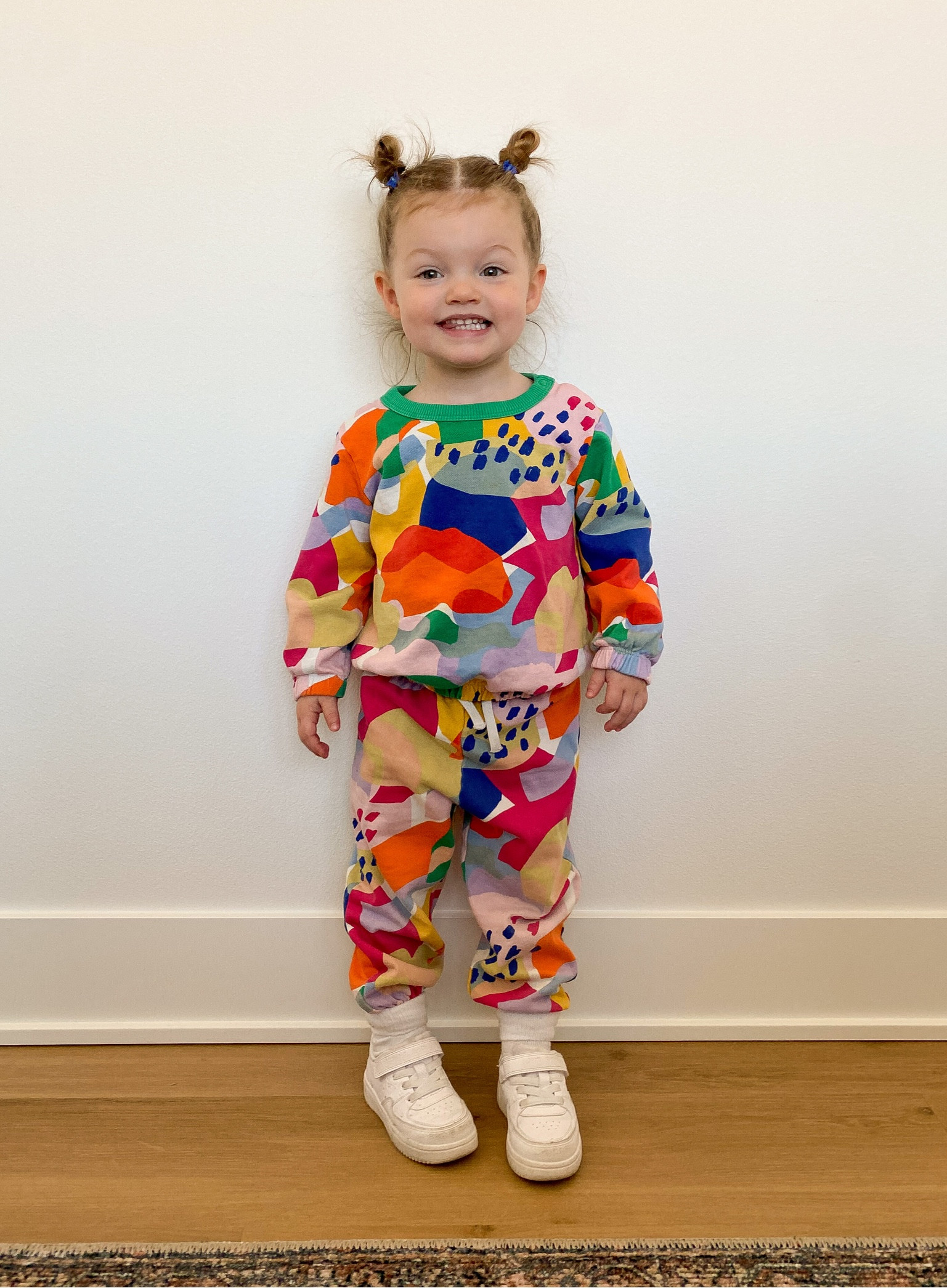 Walkers favorite H&M set! ♥️

Toddler girl clothes, matching set, rainbow outfit, baby clothes 

#LTKfamily #LTKbaby #LTKFind