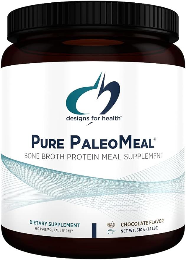 Designs for Health Pure PaleoMeal - Bone Broth Protein Powder with 17g Protein, Meal Replacement ... | Amazon (US)