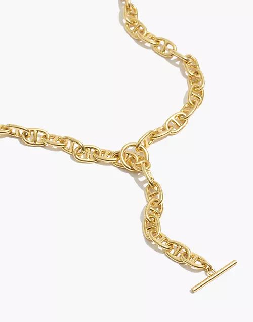 Chunky Chain Lariat Necklace | Madewell
