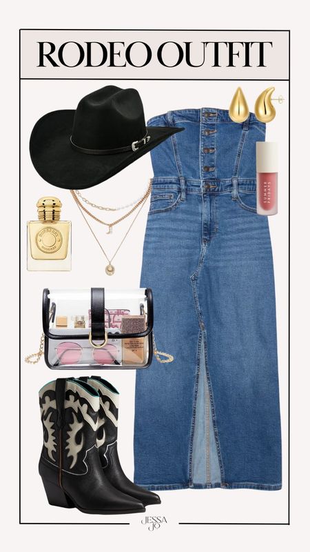 Rodeo Outfit | Rodeo Fashion | Western Outfit | Denim Dress | Country Concert | Concert Outfit 

#LTKSeasonal #LTKfindsunder100 #LTKstyletip