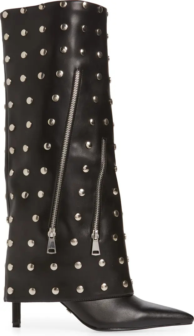 Yoshino Studded Foldover Pointed Toe Boot (Women) | Nordstrom