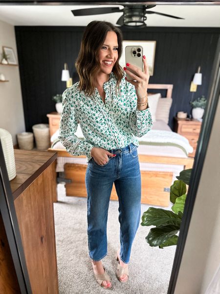 This Amazon blouse is so beautiful!

Top - small
Jeans - 26 with 29 inseam option 


#LTKfindsunder50 #LTKstyletip #LTKfindsunder100