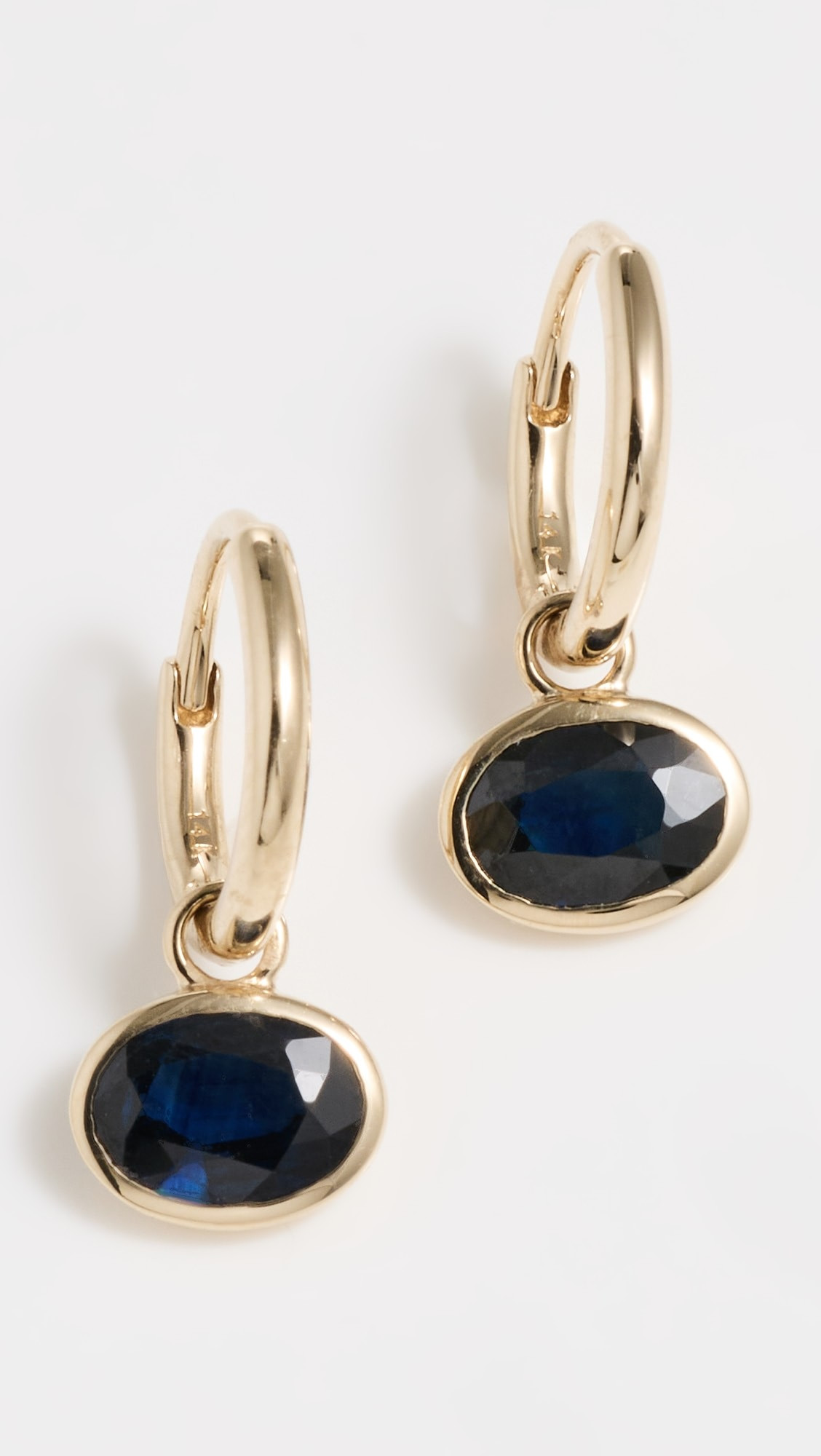 14k Orbit Hoops | Shopbop