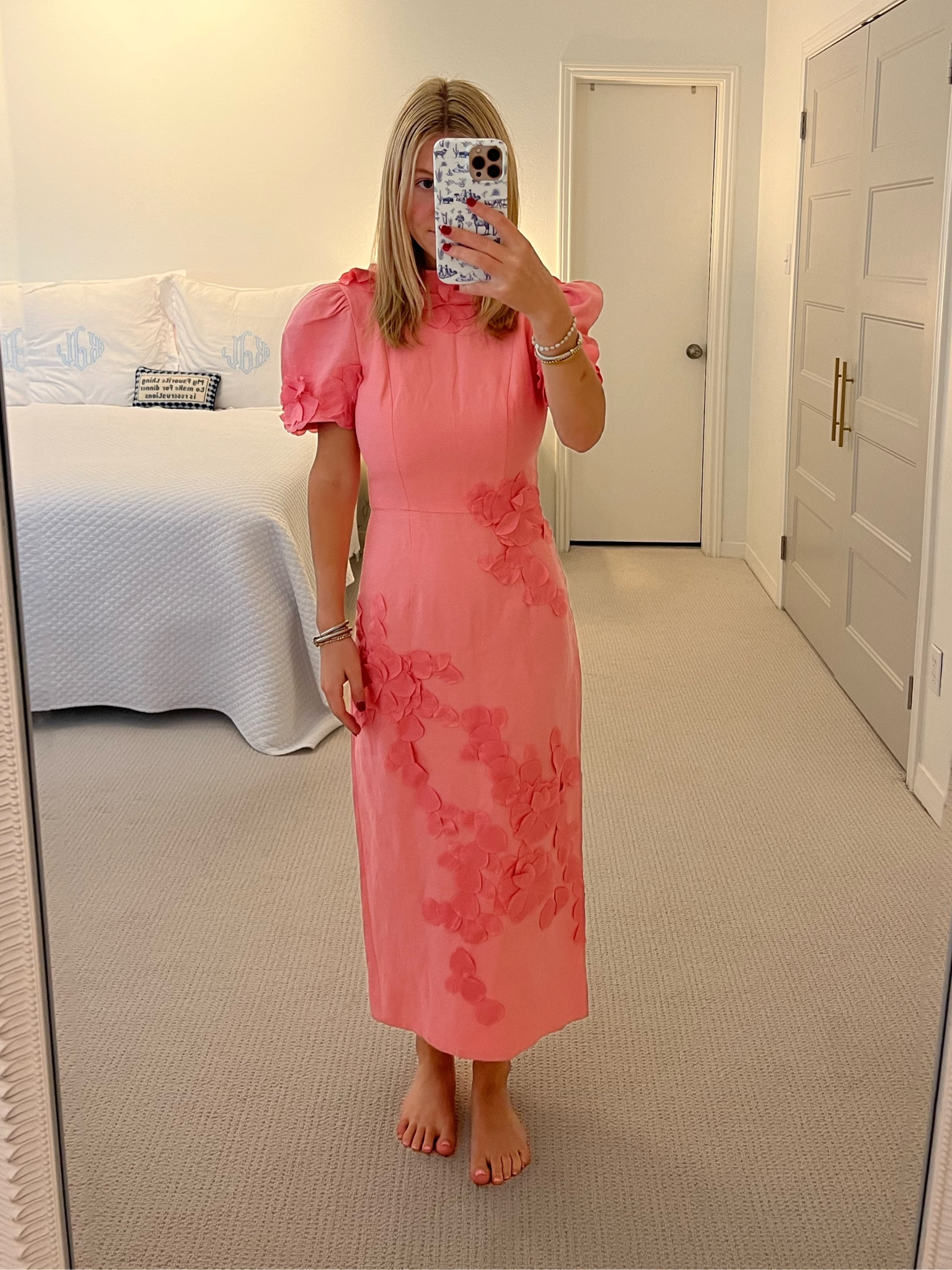 Antonio Melani Pink Floral dress!