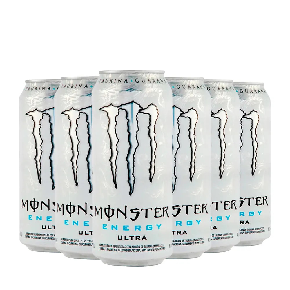Kit Monster Energético Energy Ultra Lata 473ml - 6 Unidades | Carrefour (BR)