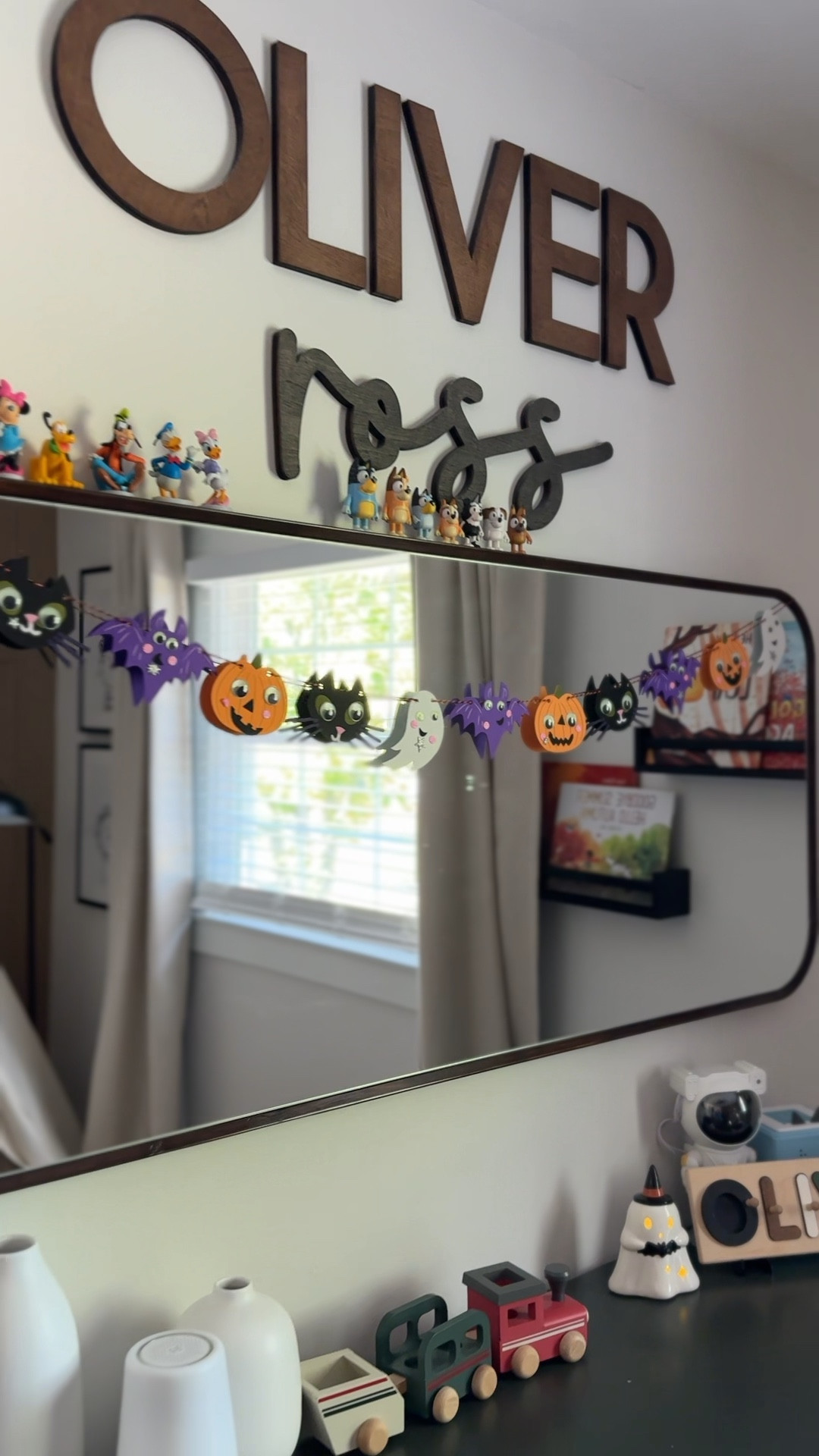 Our $5 garland! Perfect for toddlers (Ollie’s 3.5 years and I peeled the sticker backs for him) but he did everything himself! Perfect craft activity for the season 👻🦇🎃

Target crafts, mondo llama, toddler activities, toddler Halloween craft, $5 

#LTKFamily #LTKSeasonal #LTKKids