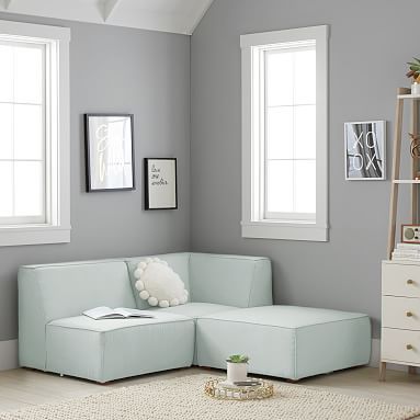 Riley Lounge Sectional Set | Pottery Barn Teen