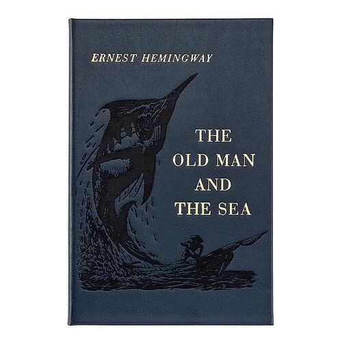 The Old Man and the Sea Leatherbound Book | One Kings Lane