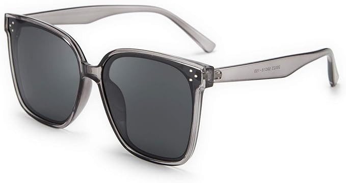 FEISEDY Retro Square Oversized Polarized Sunglasses Women Men Minimalist Style B2600 | Amazon (CA)