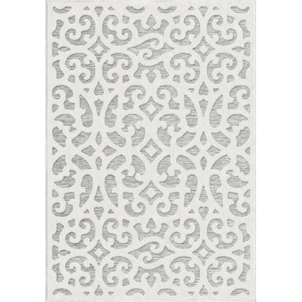 My Texas House Boucle Irongate Indoor Area Rug | Walmart (US)