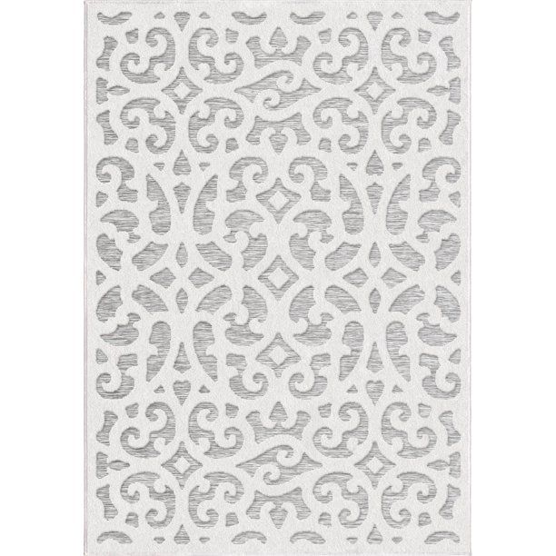 My Texas House Boucle Irongate Indoor Area Rug | Walmart (US)